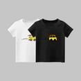 thumbnail image 1 of Frwgonr Boys Girls School Shirts White 2-Pack Cute Graphic Tee Tops Kids Summer School Outfit Clothes 1-14 Years, 1 of 3