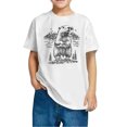 thumbnail image 1 of Frwgonr Boys Girls Shirt White Kids Tshirt for Summer Cute Graphic Tees Outfits Tops 3T-10, 1 of 4