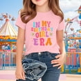 thumbnail image 1 of Frnrwgo Girls Birthday T-shirts Short Sleeves Blouse Crewneck Birthday Graphic Summer Kids Tee Tops 2-15 Years, Pink, 1 of 5