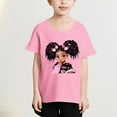 thumbnail image 1 of Frwgonr Girls T-shirts Short Sleeve Shirts for Girls Kids T-Shirts Tees Summer Tops 3-12 Years, Pink, 1 of 4