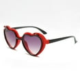 thumbnail image 1 of Frwgonr Kids Heart Boys Girls Sunglasses UV Protection for Teen Party Beach Shades Red, Size 2T-12, 1 of 5