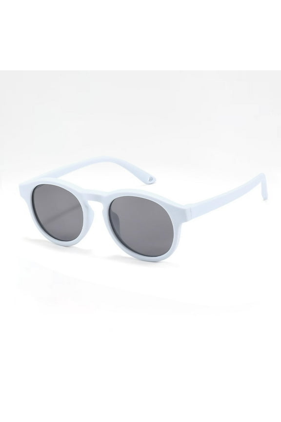 Kids Polarized Sunglasses for Boys Girls Unbreakable Frame Teen Youth Child Sport Baseball Beach Glasses Gray, Size 2T-12