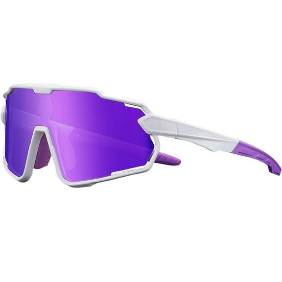 Frnrwgo Kids Sunglasses Youth Sunglasses Boys Girls Baseball Softball Sports Cycling Goggles Purple, Size 3T-15