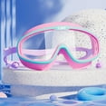 thumbnail image 1 of Frnrwgo Kids Swim Goggles UV Protection Anti-Fog Pool Water Swimming Goggles for Boys Girls Youth Toddler Hot Pink, Size 2T-13, 1 of 5