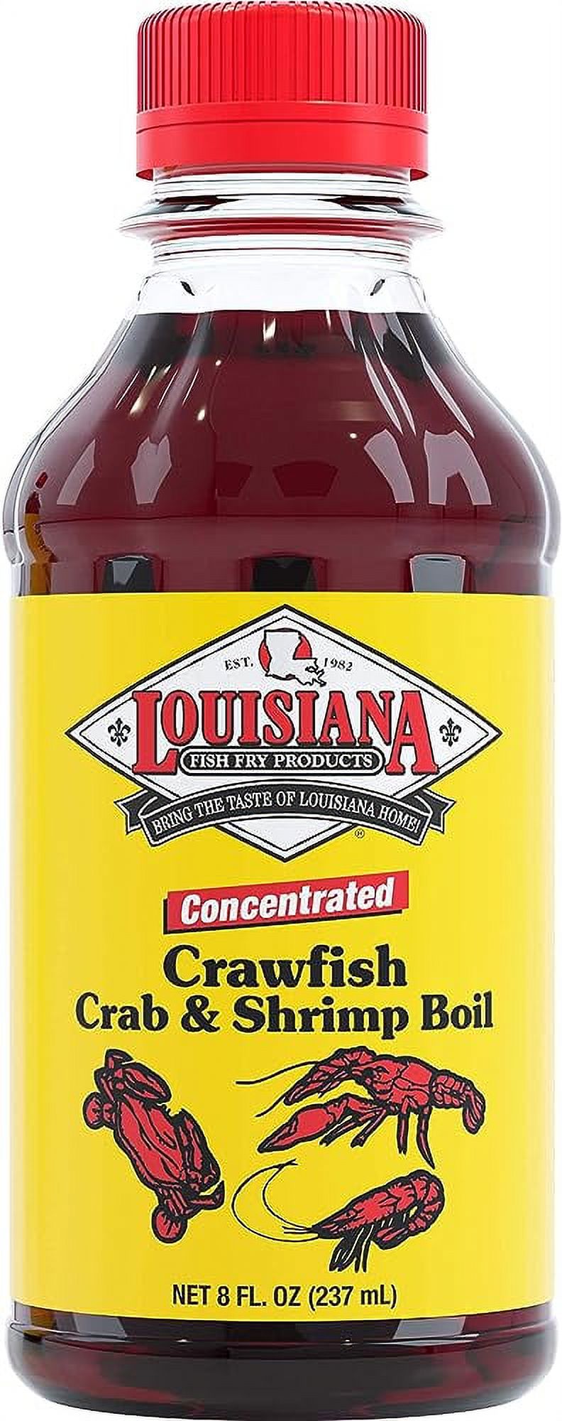 Fry, Craw, Crab & Shrimp Boil, Liquid, 8 (Pack of 12)