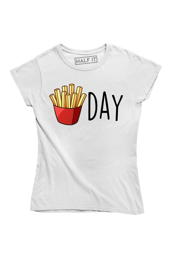 Fry Day Friday Funny Fast Food French Fry Weekend Women's T-Shirt