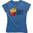 thumbnail image 1 of Fry Day Friday Funny Fast Food French Fry Weekend Women's T-Shirt, 1 of 4