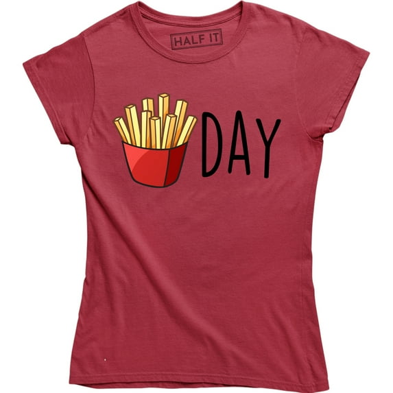 Fry Day Friday Funny Fast Food French Fry Weekend Women's T-Shirt