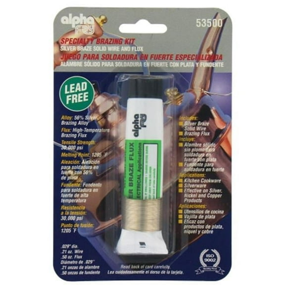 Fry Technologies Cookson Elect  Silver Braze Wire & Flux Kit