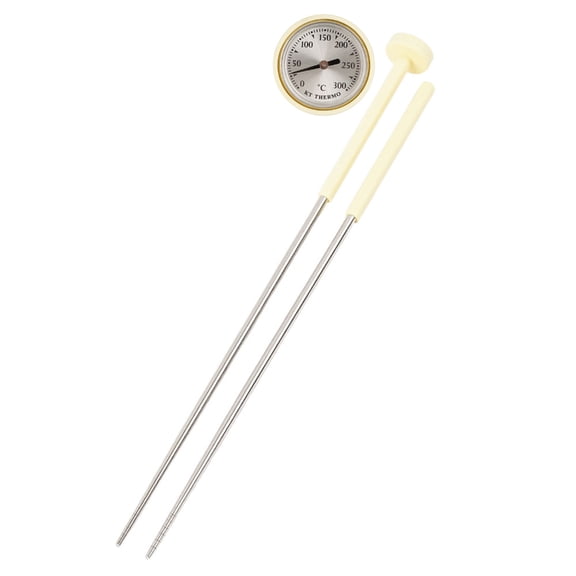 Fry Thermometers Chopstick Dials Meat Thermometers Stainless Steel for Oil Temperature in Cooking