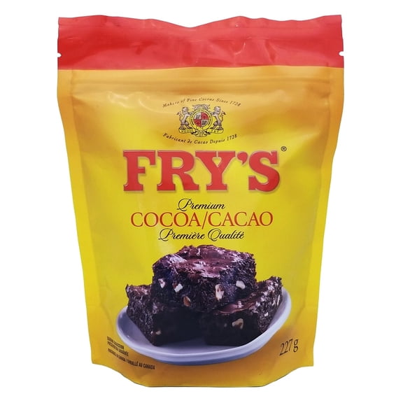 Fry's Cocoa Powder 227g (8 oz)  Dutch-Process Unsweetened Baking Cocoa