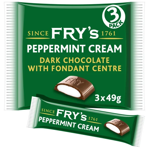 Fry's Peppermint Cream Multipack 3 x 49g