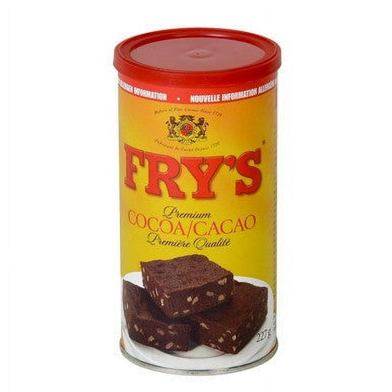 Fry's Premium Baking Cocoa Powder Unsweetened 227g/8oz