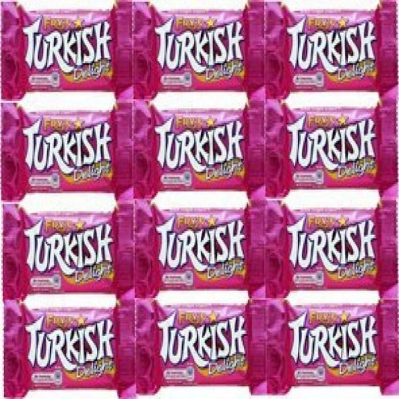 Fry's Turkish Delight British Chocolate Bar (12 Count)