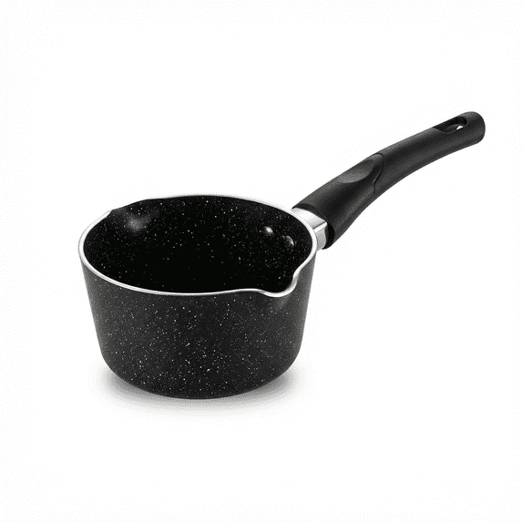 Mini Mllk FryNest 5-Inch Mini Milk Pan with Double Pour Spouts, Small Nonstick ...