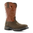 thumbnail image 1 of Frye 10" Men's Unlined Western Work Boot Steel Toe Fr40102 In Brown And Burnt Orange, 1 of 5