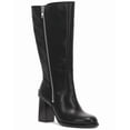 thumbnail image 1 of Frye Alex Heavy Zip Leather Boot, 7, Black, 1 of 3