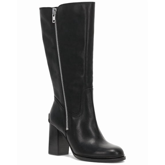 Frye Alex Heavy Zip Leather Boot, 7, Black