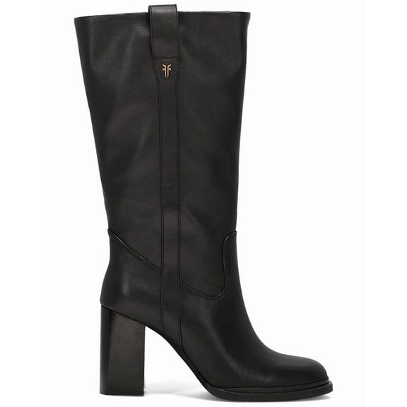 Frye Alex Slouchy Mid leather Boot, 8.5, Black