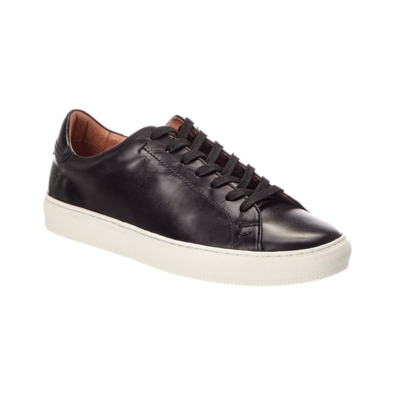 Frye Astor Leather Sneaker, 10.5, Black