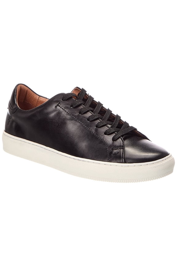 Astor Leather Sneaker, 9, Black