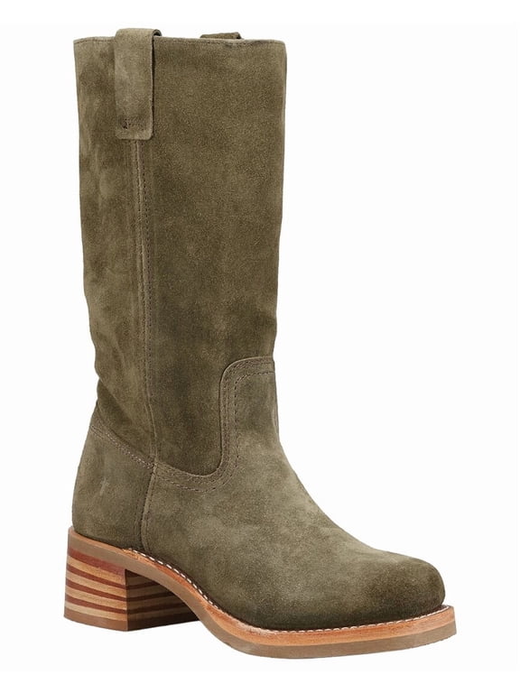 Campus 12in Suede Boot, 8, Green