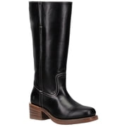 Frye Campus 14in Leather Wide Boot, 7, Black