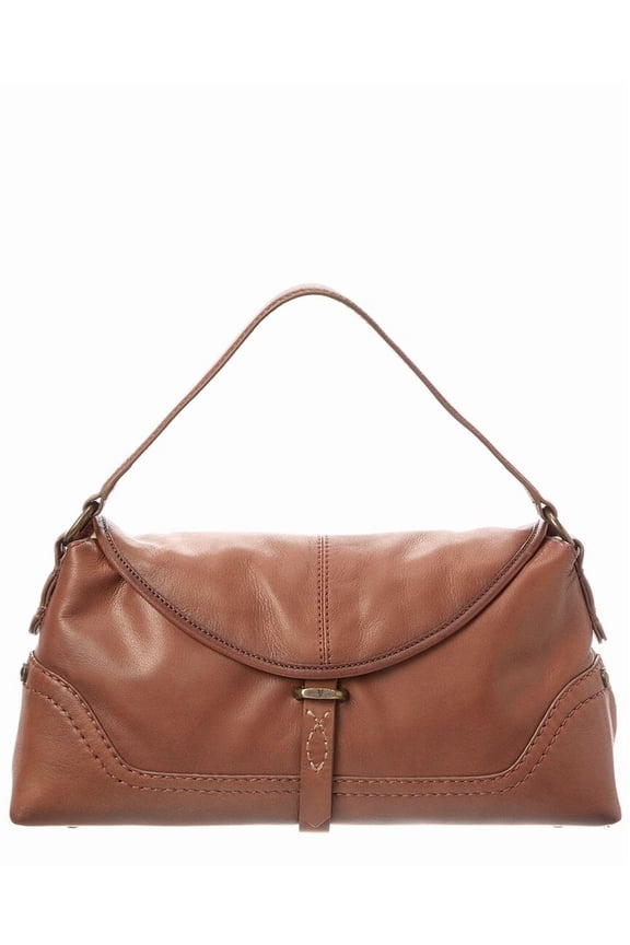Campus Leather Shoulder Bag, Brown