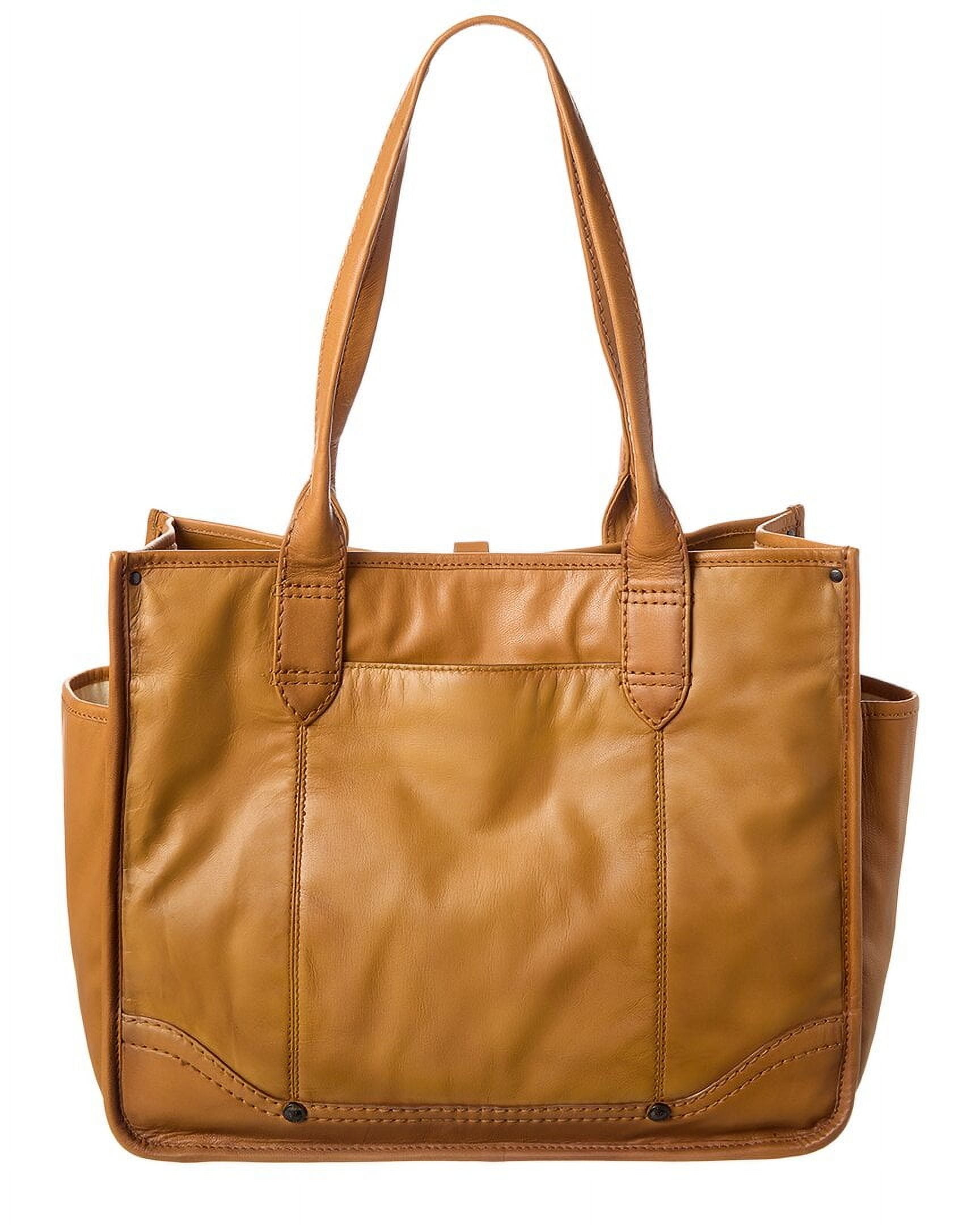 Frye Campus Leather Tote, Orange