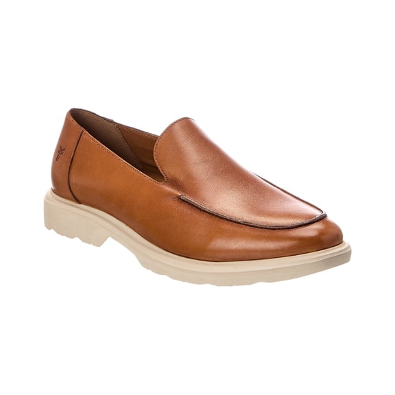 Frye Connor Leather Venetian Loafer, 10, Brown