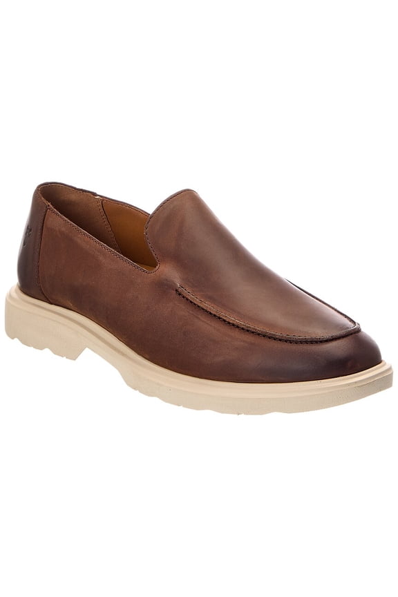 Connor Leather Venetian Loafer, 12, Brown