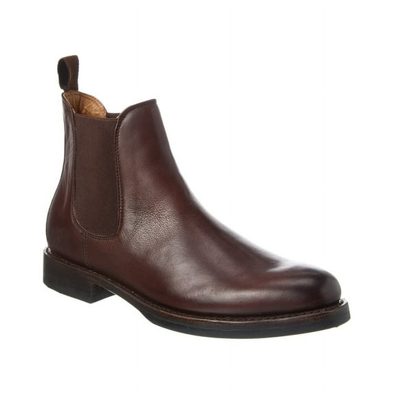 Frye Dylan Leather Chelsea Boot, 10, Brown
