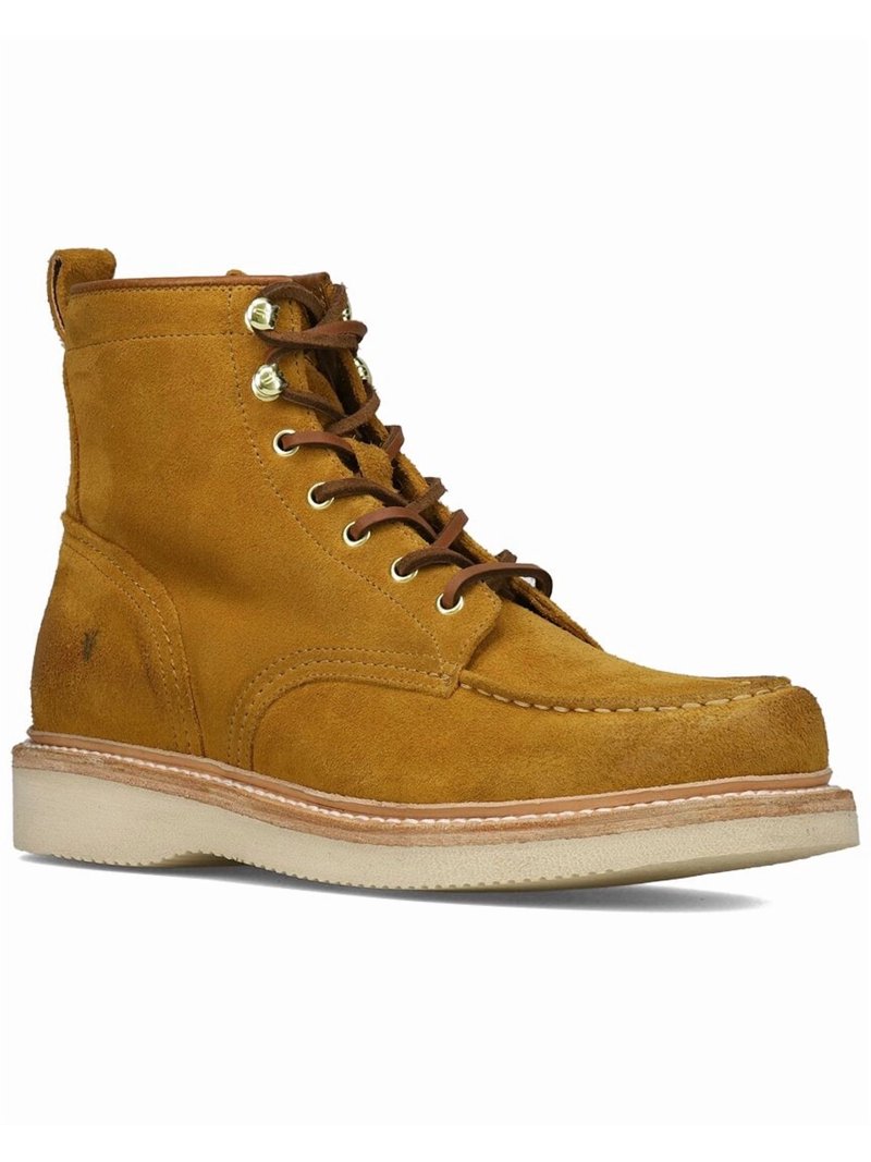 Frye Hudson Chelsea Suede Bark Men display picture 2