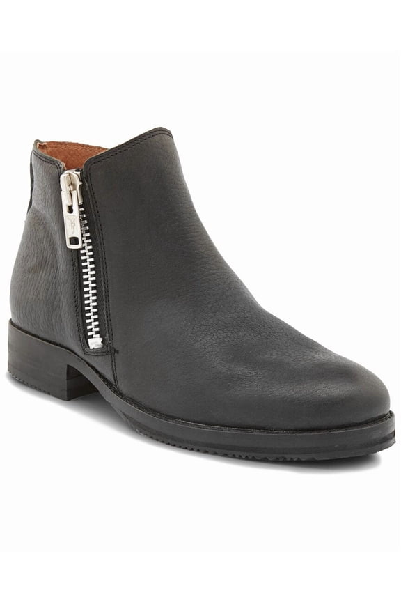 Madison Moto Leather Boot, 6.5, Black