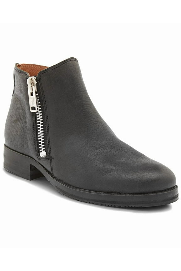 Madison Moto Leather Boot, 8.5, Black