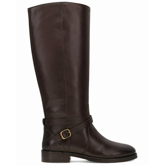 Frye Melissa Belted Leather Boot, 8, Brown
