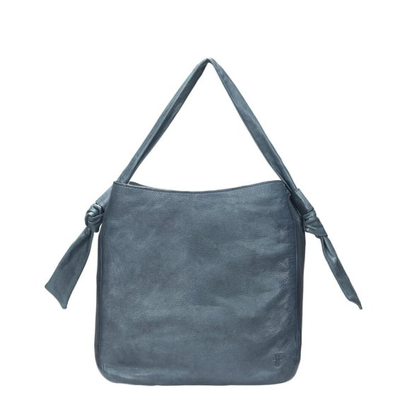 Frye Nora Leather Hobo Bag, Grey