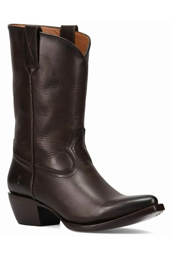 Sacha Mid Pull-On Leather Boot, 8
