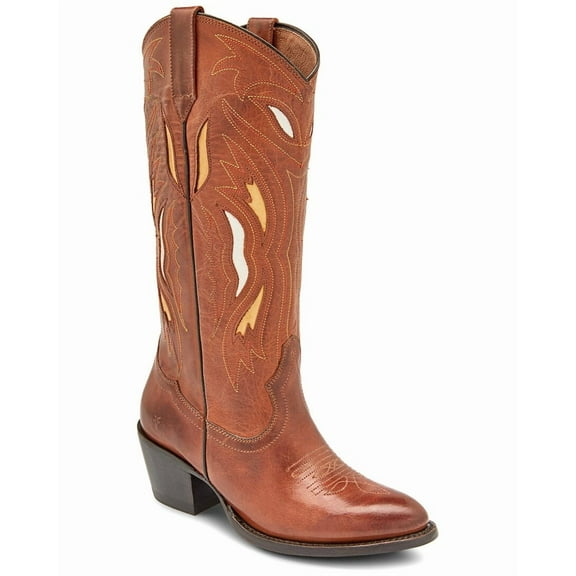 Frye Shelby Deco Stitch Leather Boot, 6