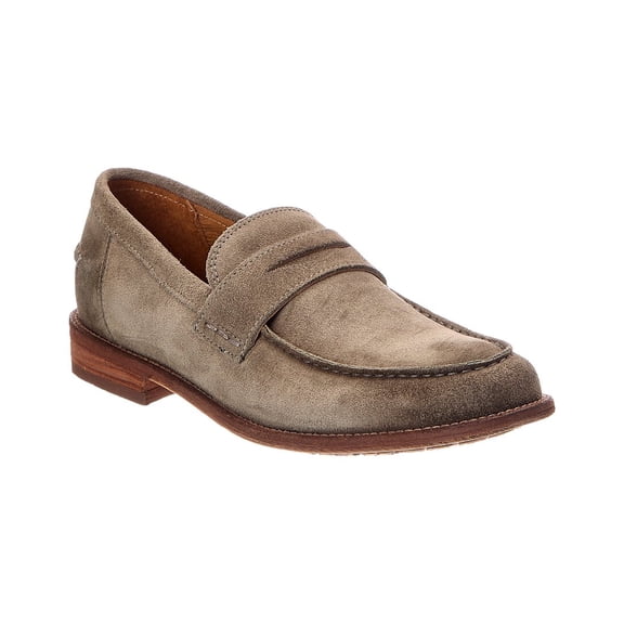 Frye Tyler Flex Suede Penny Loafer, 9