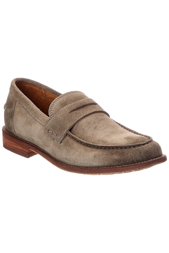 Tyler Flex Suede Penny Loafer, 9