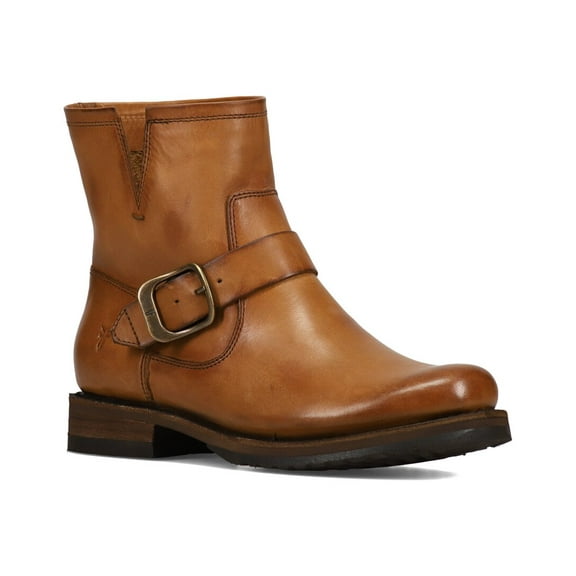 Frye Veronica Flex Leather Bootie, 6, Brown