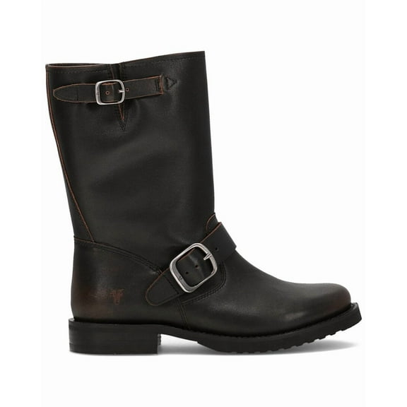 Frye Veronica Flex Leather Bootie, 8, Brown