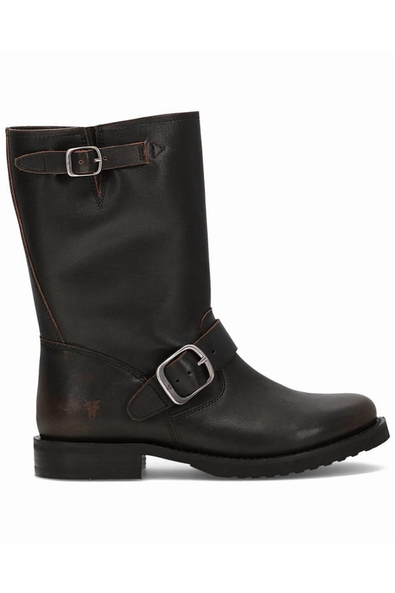 Veronica Flex Leather Bootie, 9, Brown