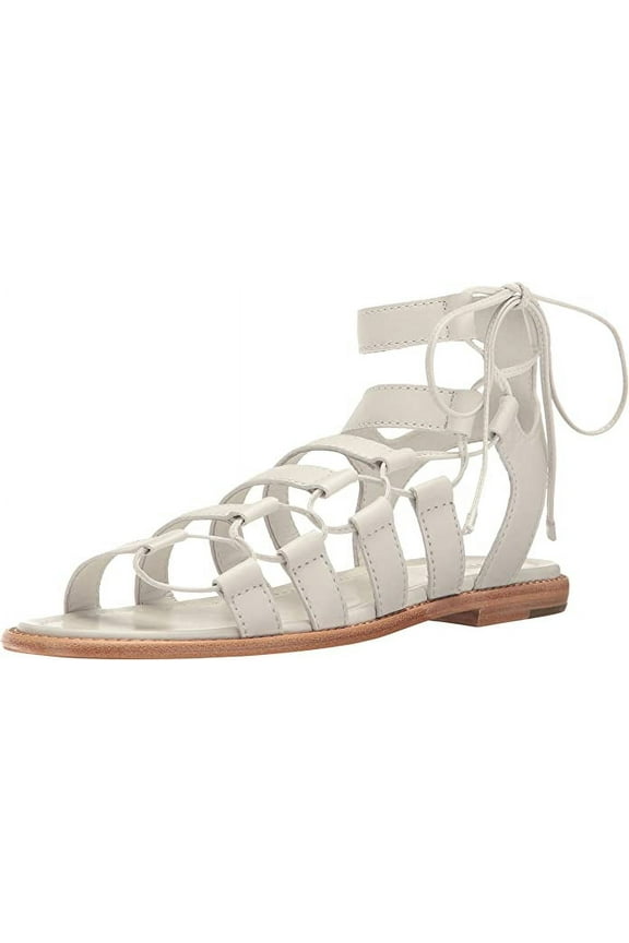 Women's Blair Side Ghillie Gladiator Sandal White 9M