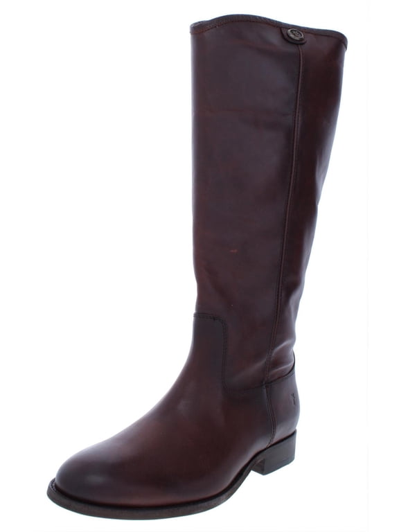 Womens Melissa Button 2 Leather Knee-High Riding Boots