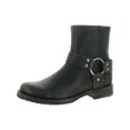 thumbnail image 1 of Frye Womens Veronica Harness Short Leather Ankle Boots Black 9 Medium (B,M), 1 of 3