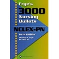 thumbnail image 1 of Pre-Owned Frye's 3,000 Nursing Bullets for NCLEX-PN (Paperback) 1582552762 9781582552767, 1 of 1