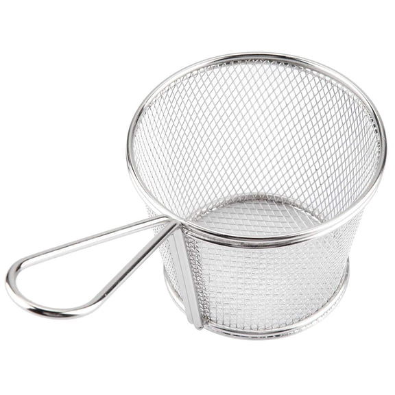 Fryer Baskets Only Basket Fry Daddy for Pot with Round Ser Frying 0.9 Liters Model 05420 Cong Fries Net Catible Dip Small Skimmers