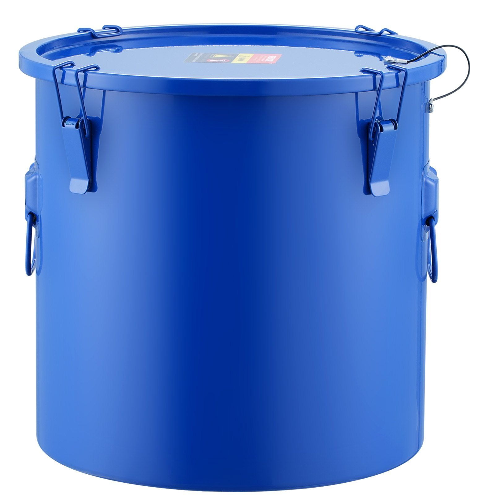 6 Gallon Fryer Grease Bucket With Lid & Filter Bag - Oil Disposal Container With Lock Clips & Handle For Restaurant Kitchen